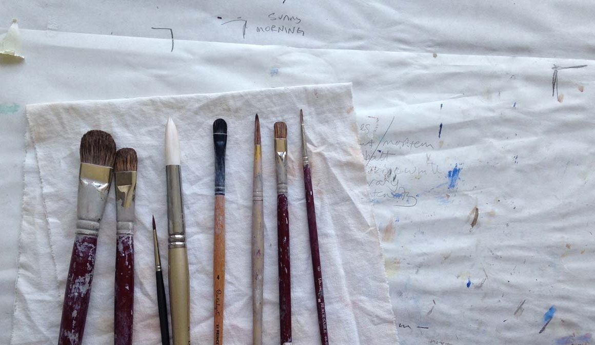 Drying Paint Brushes