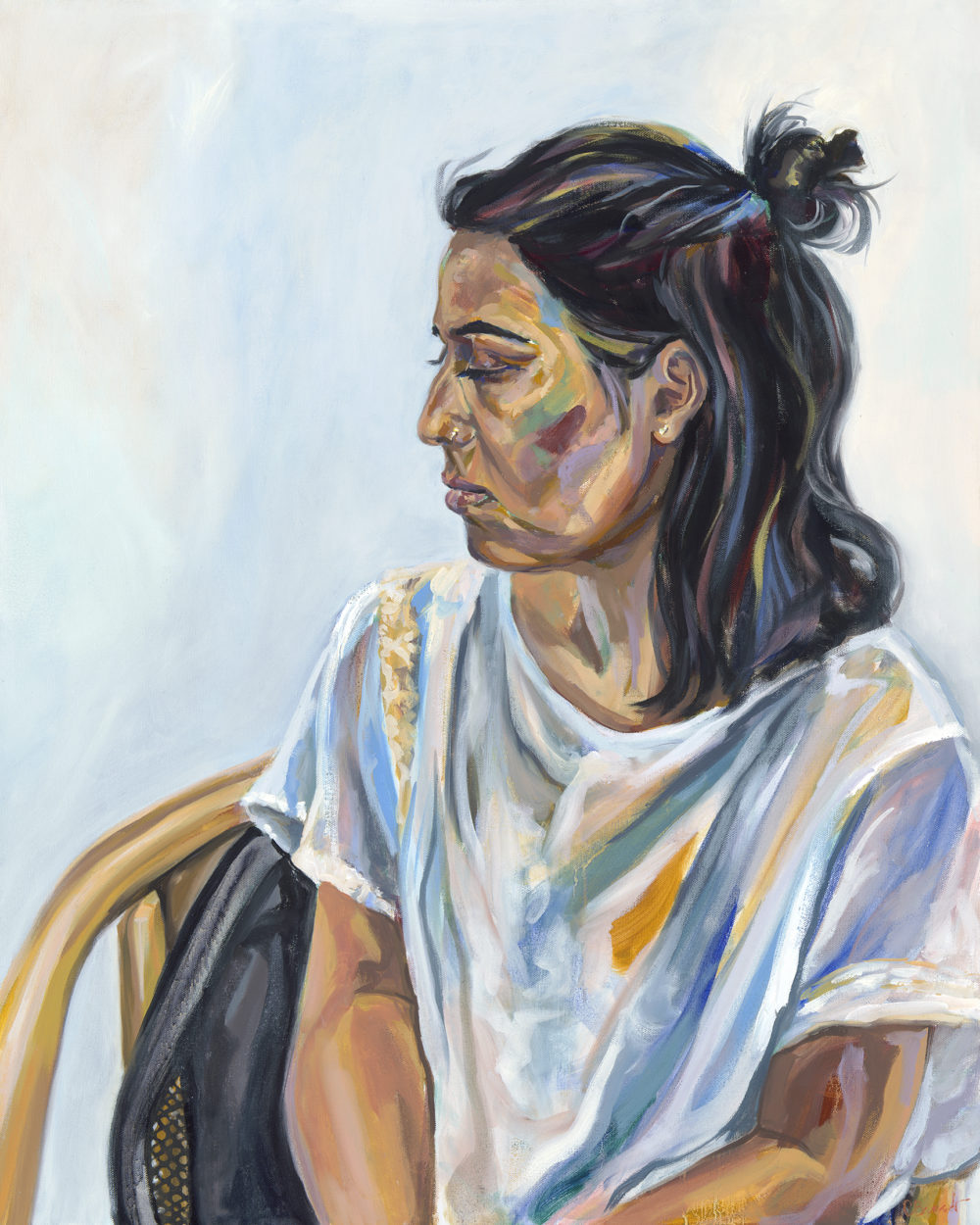 Portrait of young woman named Neha